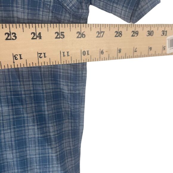 Red Head Brand Co.‎ Men's Size 2XL Blue Plaid Outdoor Short Sleeve Button Up - Picture 7 of 8